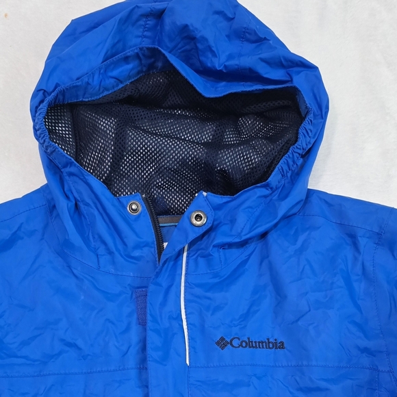 Boy's Columbia Omni-Tech Rain Jacket Coat Youth Size Large 14-16 Waterproof - Picture 2 of 6